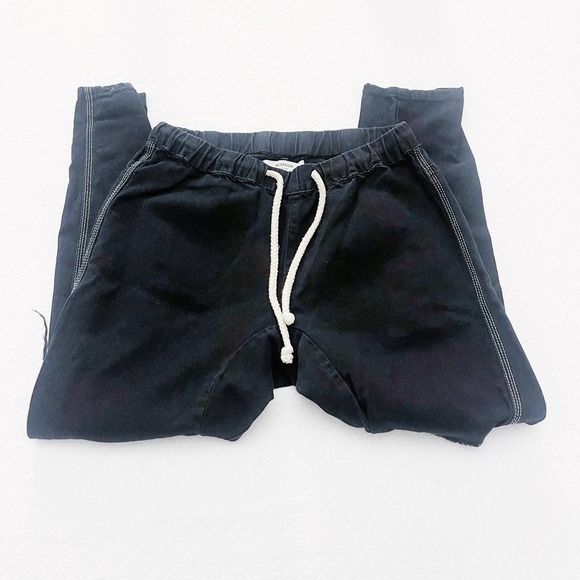 One Teaspoon Black Stretch Waist Drawstring Pants SZ XS - Picture 4 of 7